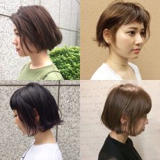 最近のボブと人気の髪色まとめ//