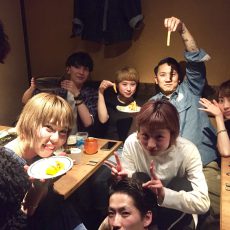 のんちゃん＆まなごんの新人歓迎会🍻