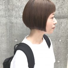 プツッと系ショートボブ✂︎