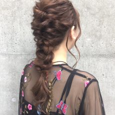 ヘアメンテとヘアセット🌟