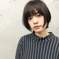 秋冬にオススメのショートボブ
