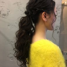 ウェディングパーティーのヘアスタイル👰💒