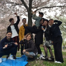 arc-en-ciel お花見BBQ ♪ In 大阪城公園