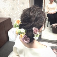 幸せのお手伝い…♩お客様の結婚式へ出張ブライダル☆